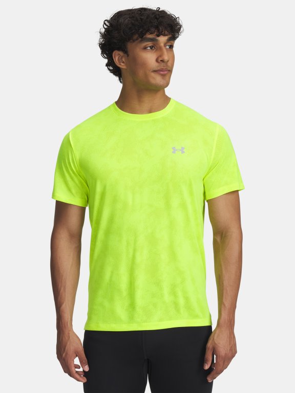 Футболка Under Armour Launch Camo SS Man Yellow