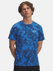 Футболка Under Armour Launch Printed SS Man Blue