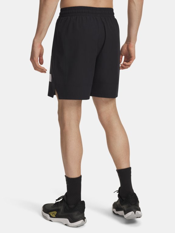 Kraťasy Under Armour Zone 7In Wvn Short Grphc Man Black