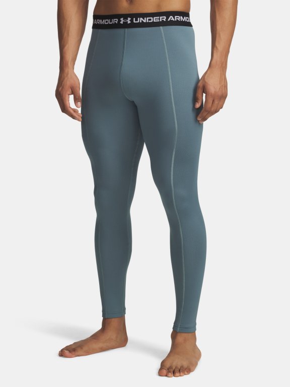 Легінси Under Armour Halo Bonded Auxetic Leggetic Man сірі