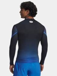 Футболка Under Armour Heatgear Sub Crew LS Man Blue