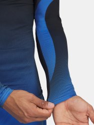 Футболка Under Armour Heatgear Sub Crew LS Man Blue