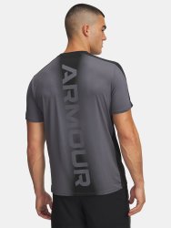 Футболка Under Armour HG Wordmark SS Man Grey