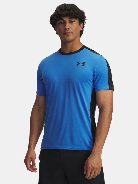 Футболка Under Armour HG Wordmark SS Man Blue