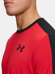 Футболка Under Armour HG Wordmark SS Man Red