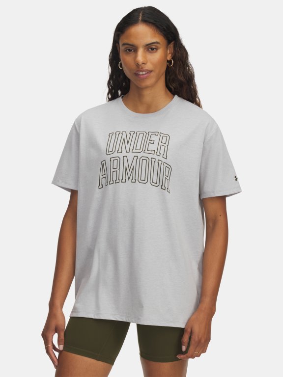 Футболка Under Armour Rival Os Campus Tee Wmn Grey
