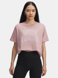 Футболка Under Armour Rival Os Campus Tee Wmn Pink