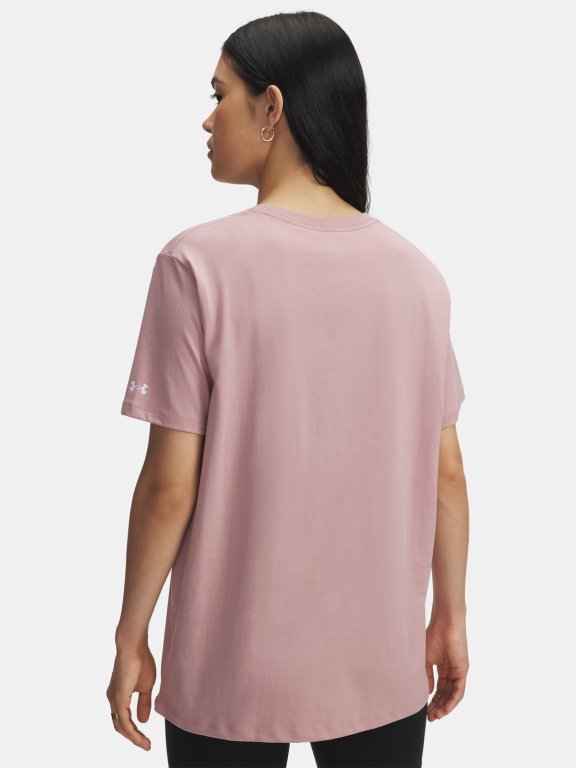 Футболка Under Armour Rival Os Campus Tee Wmn Pink