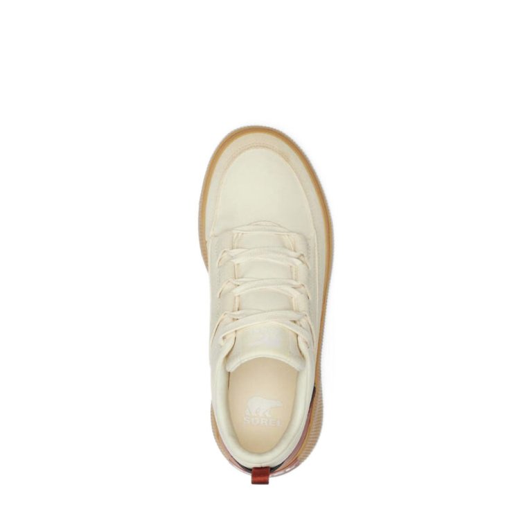 Взуття Sorel Out N About™ IV Low Sneaker WP W - бежевий/червоний