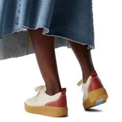 Взуття Sorel Out N About™ IV Low Sneaker WP W - бежевий/червоний
