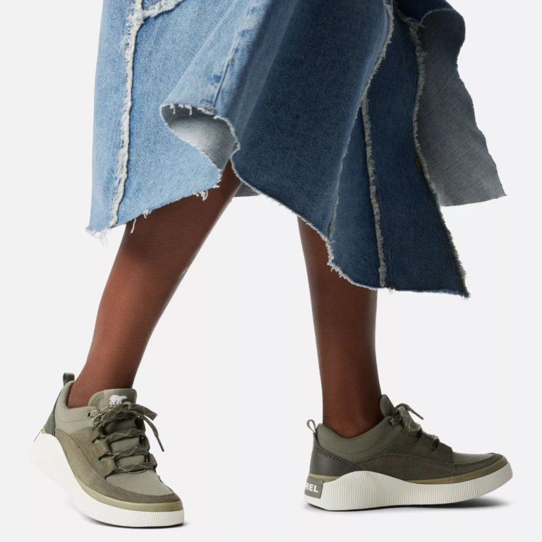 Взуття Sorel Out N About™ IV Low Sneaker WP W - зелене