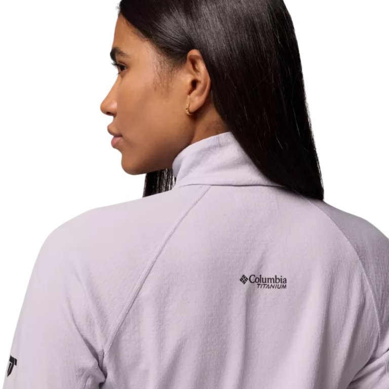 Футболка Columbia DriVenture™ Half Zip W - фіолетова
