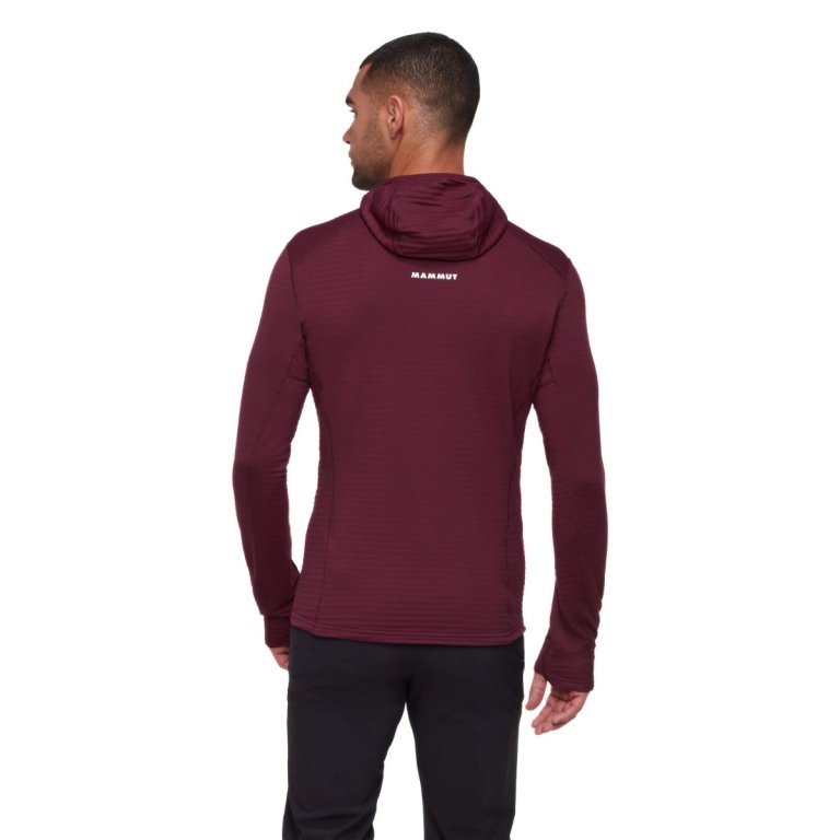 Кофта Mammut Taiss Light ML Hooded Jacket M - бордова