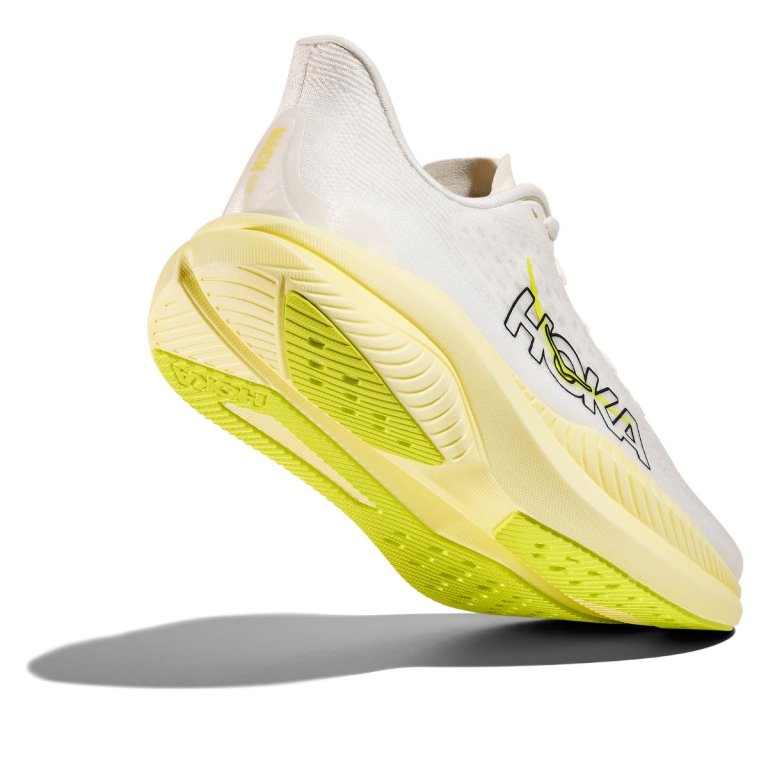 Кросівки Hoka Mach 6 W - біло/жовті