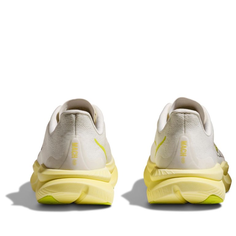 Кросівки Hoka Mach 6 W - біло/жовті