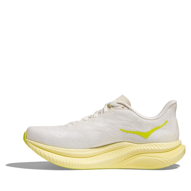 Кросівки Hoka Mach 6 W - біло/жовті