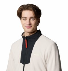 Кофта Columbia Sequoia Grove™ Full Zip Fleece M - бежево/чорна
