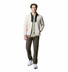 Кофта Columbia Sequoia Grove™ Full Zip Fleece M - бежево/чорна