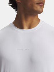 Футболка UA Project Rock Iso Chill SS Man White