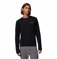Футболка Columbia Tech Trail™ Utility Warm LS Crew M - чорна