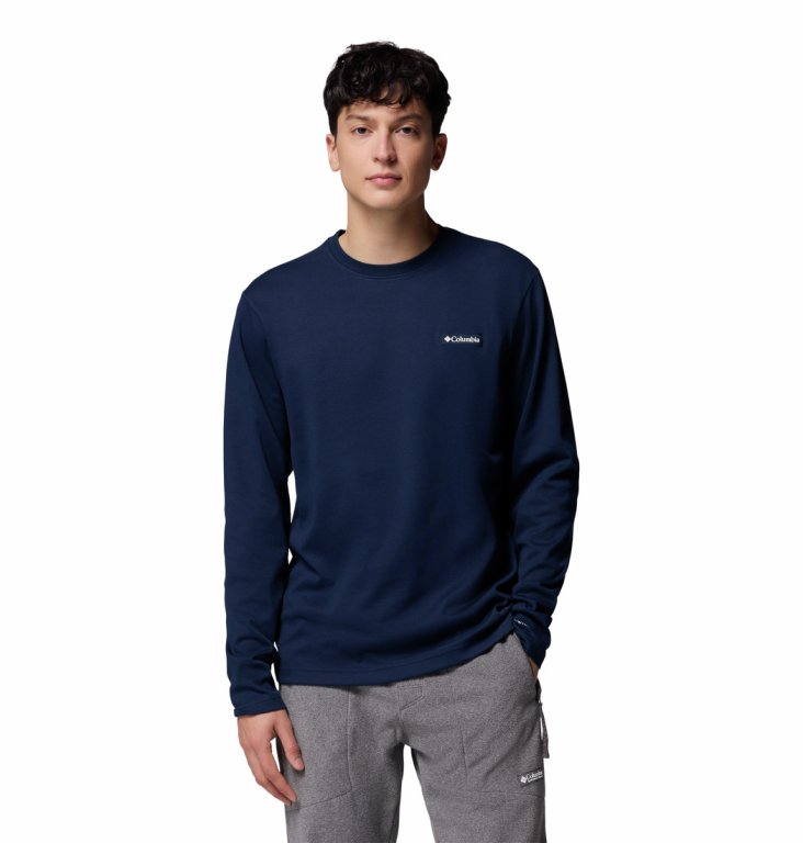 Футболка Columbia Planetary Point™ LS Graphic Tee M - синя