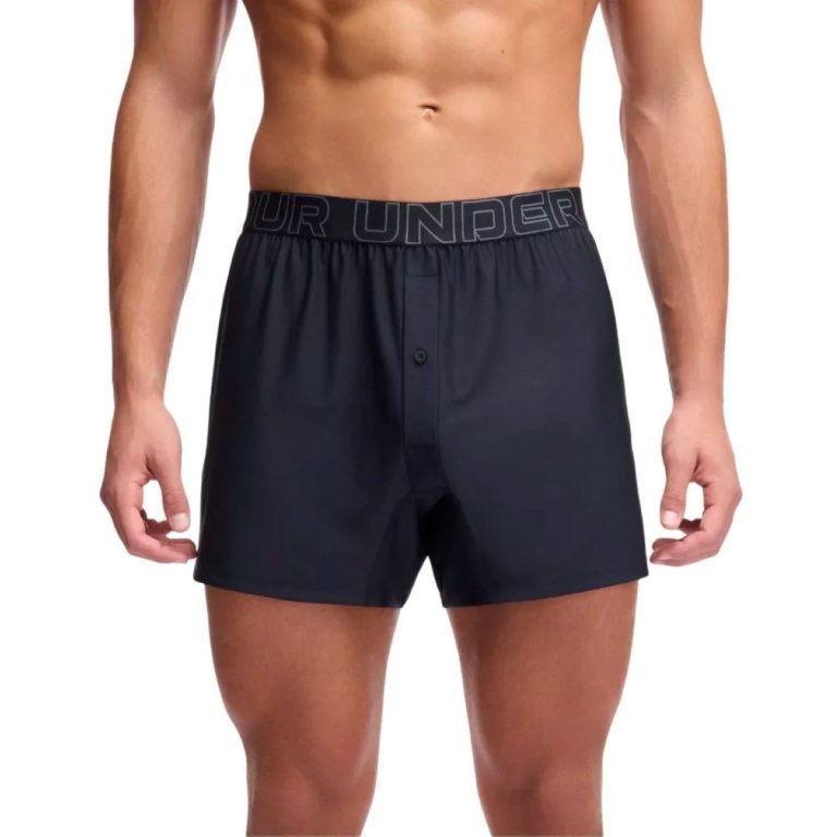 Труси Under Armour Lounge Tech Mesh Boxer 6in-3pk M - чорні