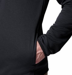 Кофта Columbia Essential Hike™ Grid Fleece Full Zip M - чорна