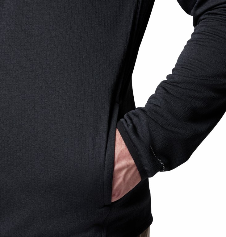 Кофта Columbia Essential Hike™ Grid Fleece Full Zip M - чорна