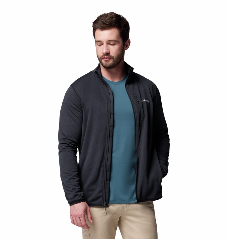 Кофта Columbia Essential Hike™ Grid Fleece Full Zip M - чорна