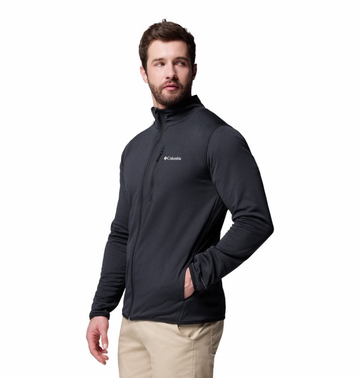Кофта Columbia Essential Hike™ Grid Fleece Full Zip M - чорна