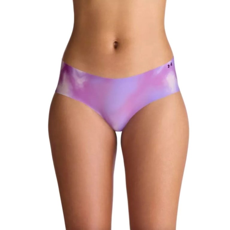 Труси Under Armour Pure Stretch NS Hip-3pk W - фіолетово/чорні