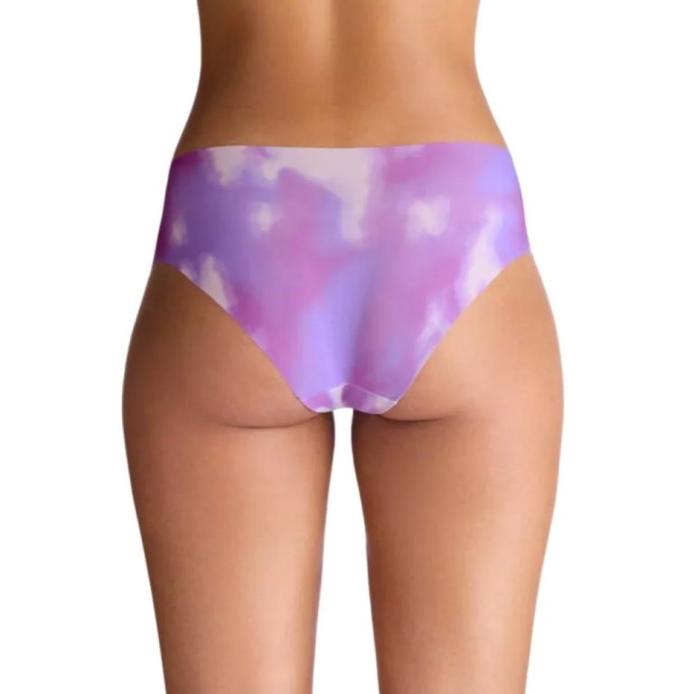 Труси Under Armour Pure Stretch NS Hip-3pk W - фіолетово/чорні