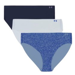Труси Under Armour Pure Stretch NS Bkn-3pk W - сині