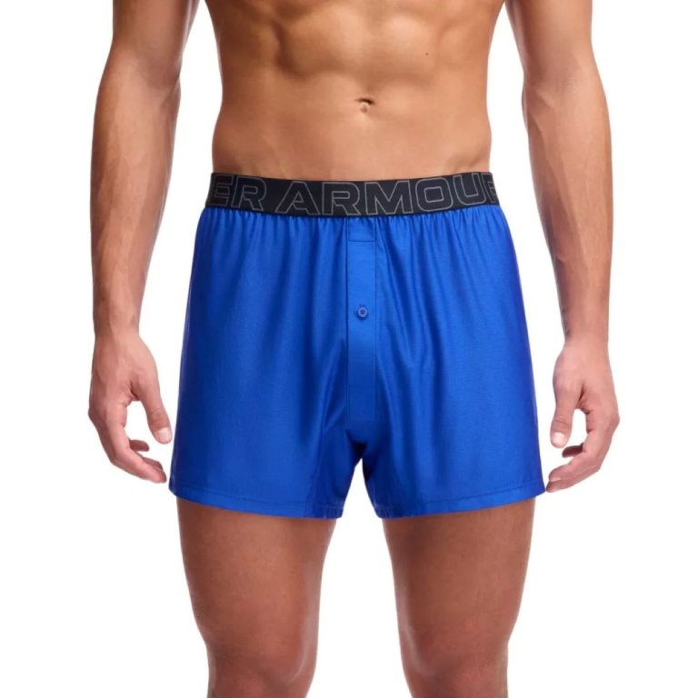 Боксерки Under Armour Perf Tech Mesh Boxer 6in-3pk M - сині