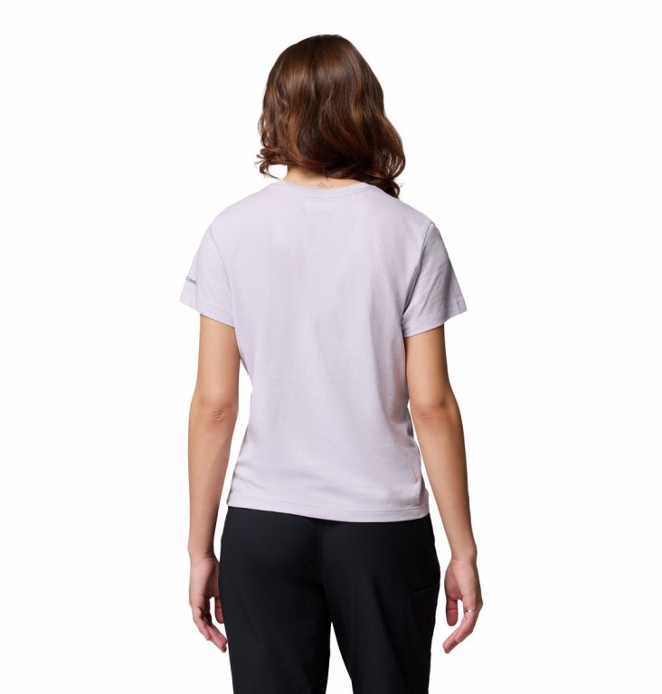 Футболка Columbia Ruby Springs™ Graphic Fitted SS W - фіолетова