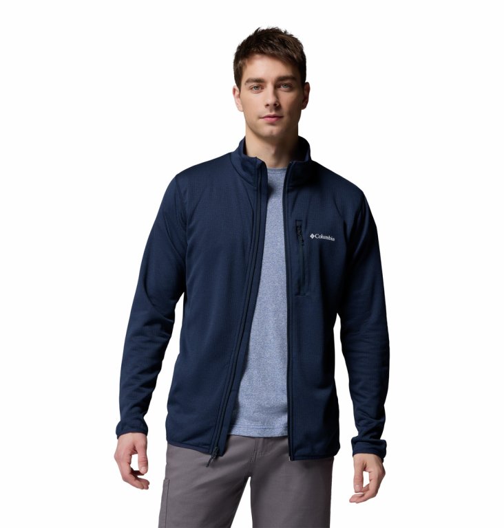 Кофта Columbia Essential Hike™ Grid Fleece Full Zip M - синя