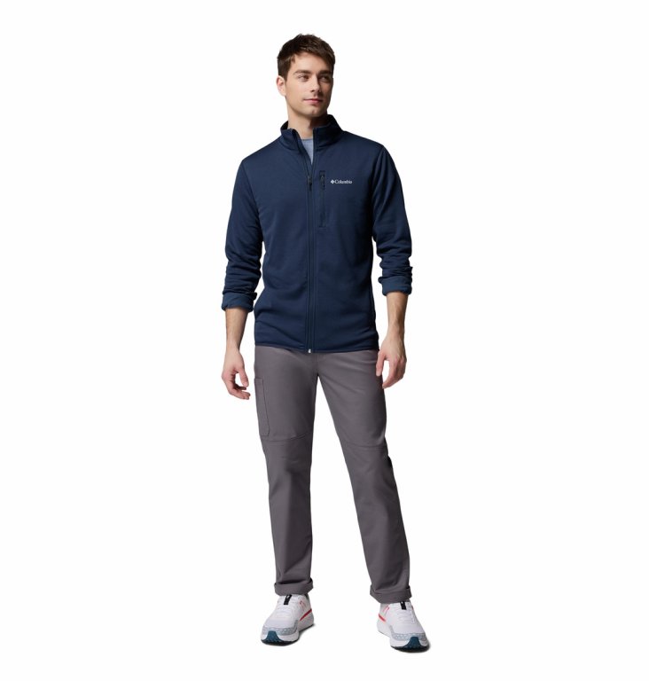Кофта Columbia Essential Hike™ Grid Fleece Full Zip M - синя