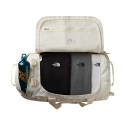 Cestovní taška The North Face Base Camp Duffel Travelbag - bílá/béžová