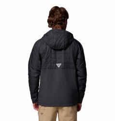 Bunda Columbia PFG Uncharted™ II Insulated Anorak M - šedá