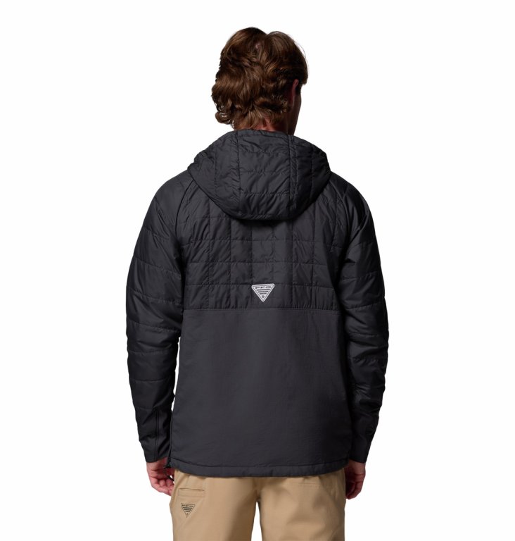 Bunda Columbia PFG Uncharted™ II Insulated Anorak M - šedá
