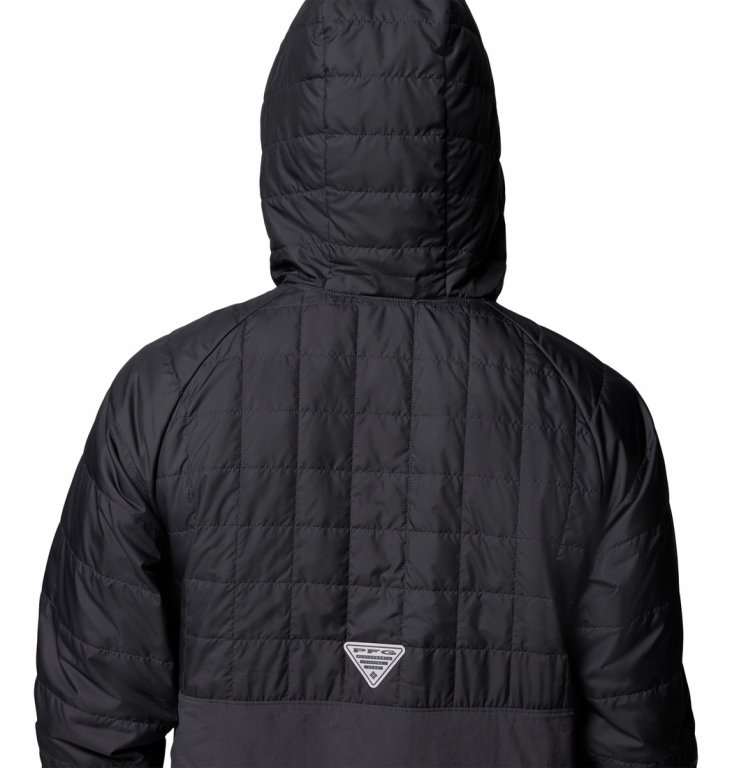 Bunda Columbia PFG Uncharted™ II Insulated Anorak M - šedá