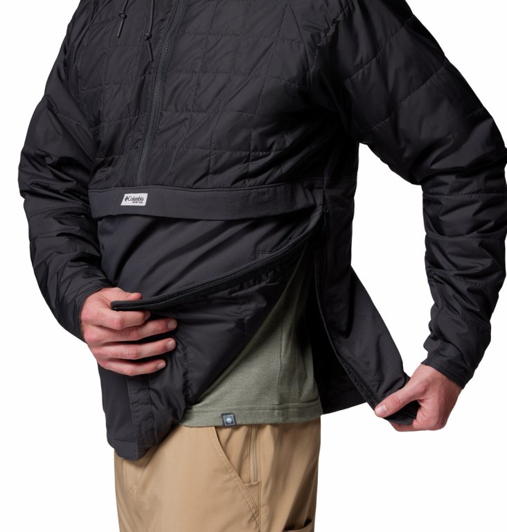 Bunda Columbia PFG Uncharted™ II Insulated Anorak M - šedá
