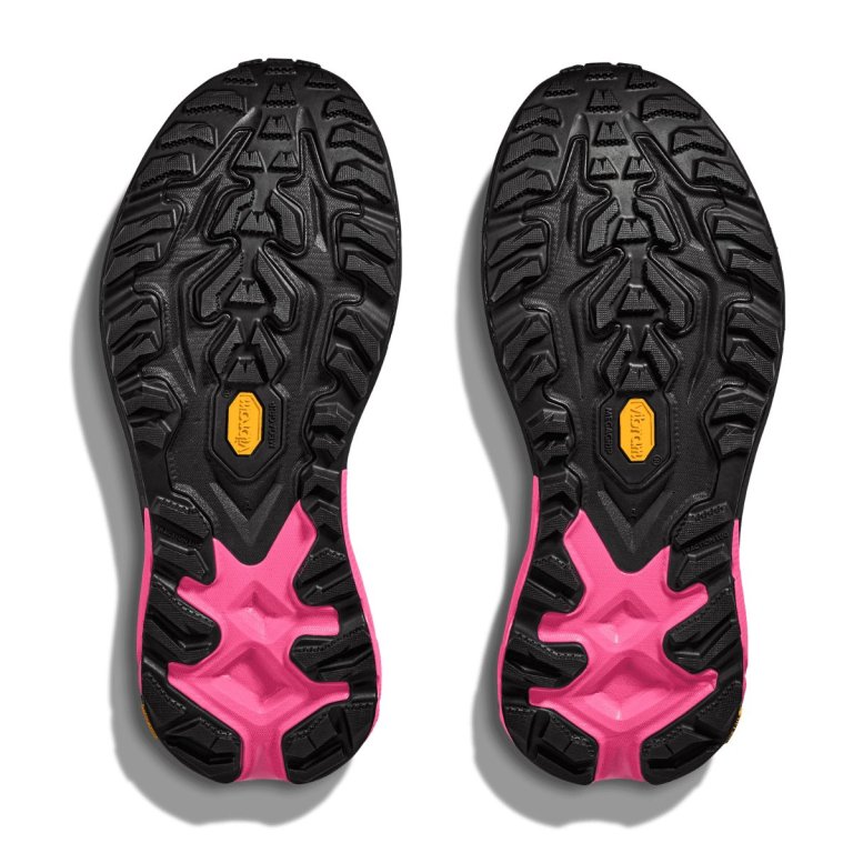 Кросівки Hoka Mafate 5 M - рожево/чорні