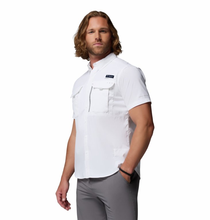 Сорочка Columbia PFG Bahama™ Elite SS Shirt M - біла