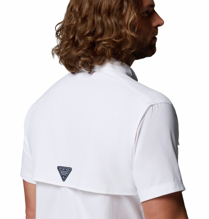 Сорочка Columbia PFG Bahama™ Elite SS Shirt M - біла