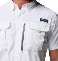Сорочка Columbia PFG Bahama™ Elite SS Shirt M - біла