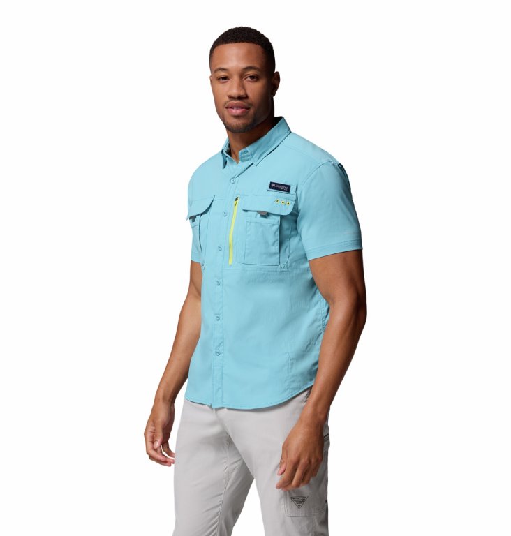 Сорочка Columbia Bahama™ Elite SS Shirt M - синя
