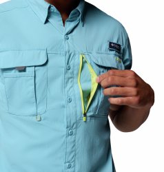 Сорочка Columbia Bahama™ Elite SS Shirt M - синя