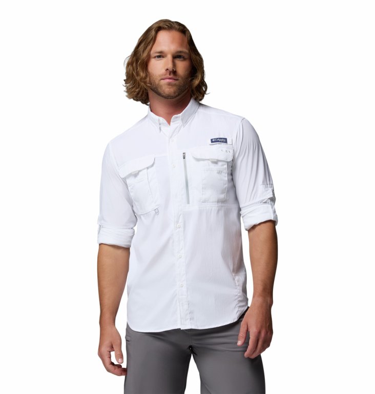 Сорочка Columbia Bahama™ Elite LS Shirt M - біла