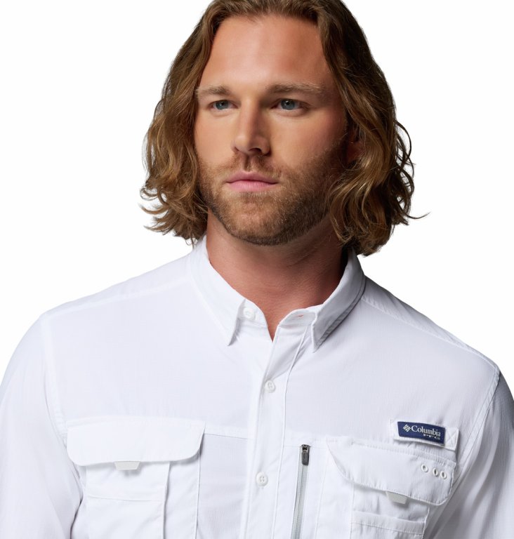 Сорочка Columbia Bahama™ Elite LS Shirt M - біла